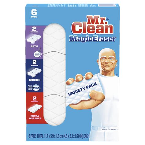 Make your walls look brand new with Mr Clean magic eraser multipack